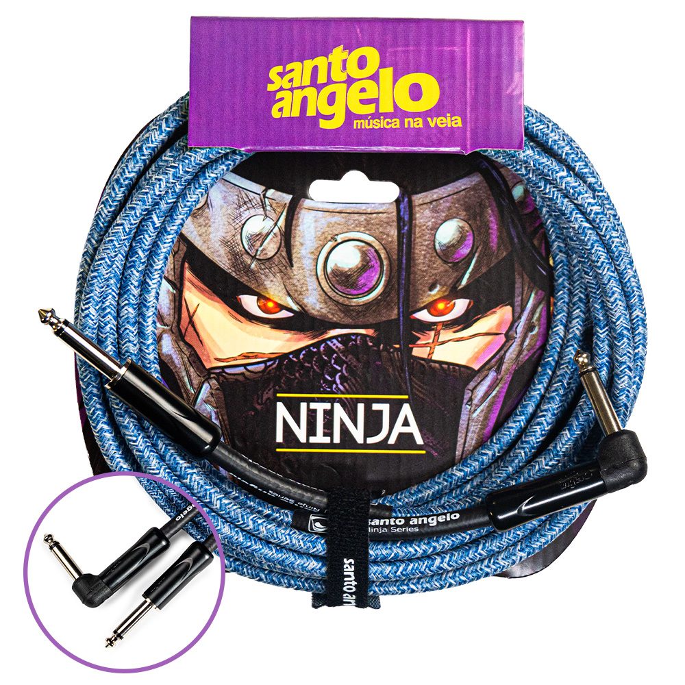 NINJA GUITAR TEXTIL AZUL ESCURO L Capa